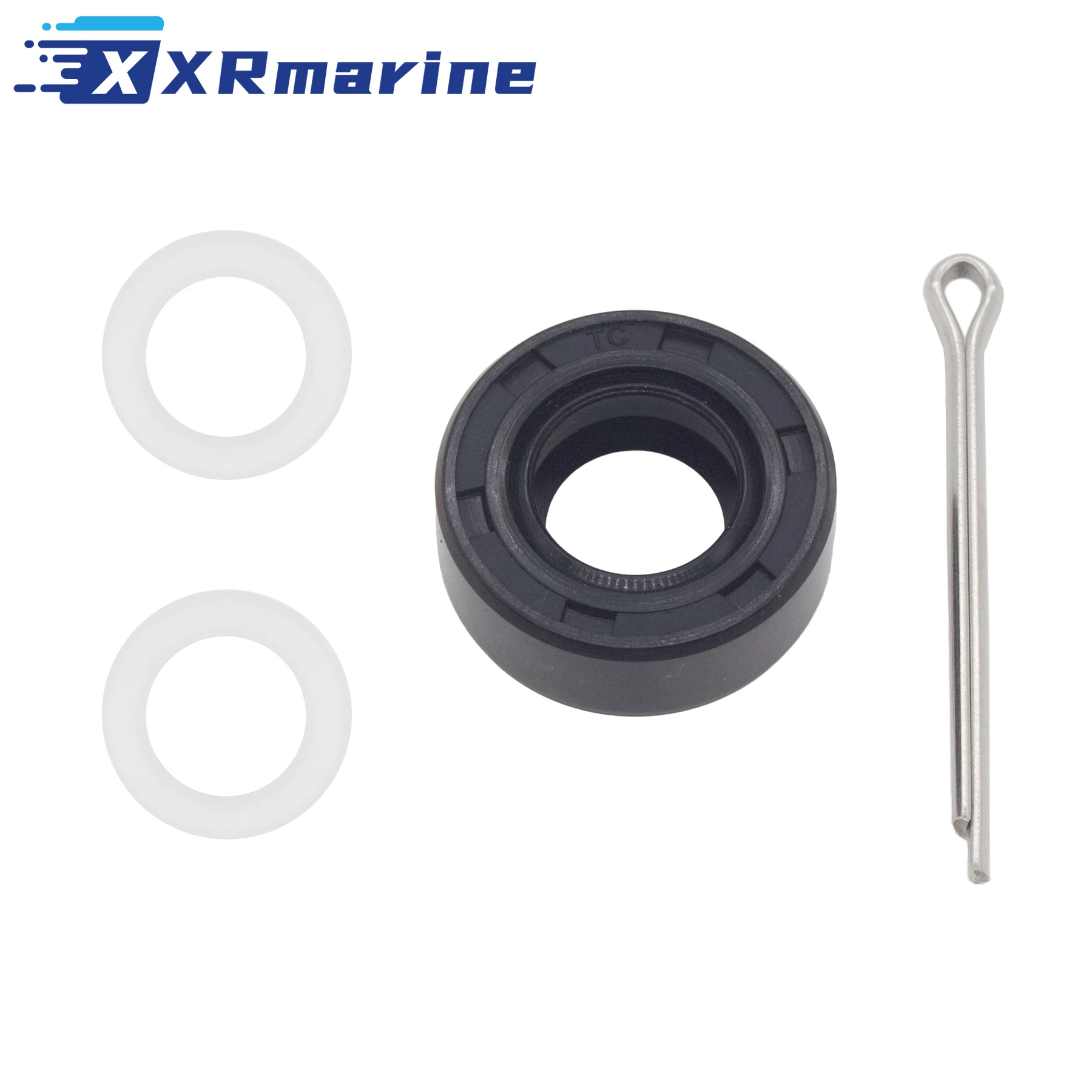 Lower Unit Seal Kit with Prop Shaft Oil Seal O-Ring Gasket for Honda Outboard Engine 91253-ZV0-003 90757-ZV0-000 90507-921-000 image 2