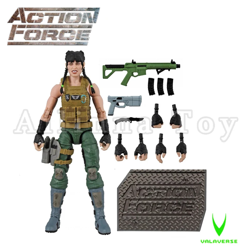 Valaverse-figura de acción de la fuerza 1/12, modelo de Anime de 6 pulgadas, Gemini, Desert Trooper, Riot Trooper, para regalo