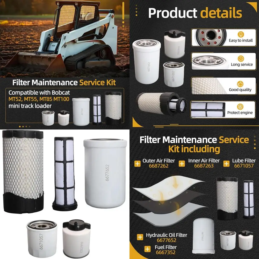 

Universal Maintenance Filter Kit for Mini Track Loader Models MT52, MT55, MT85, MT100