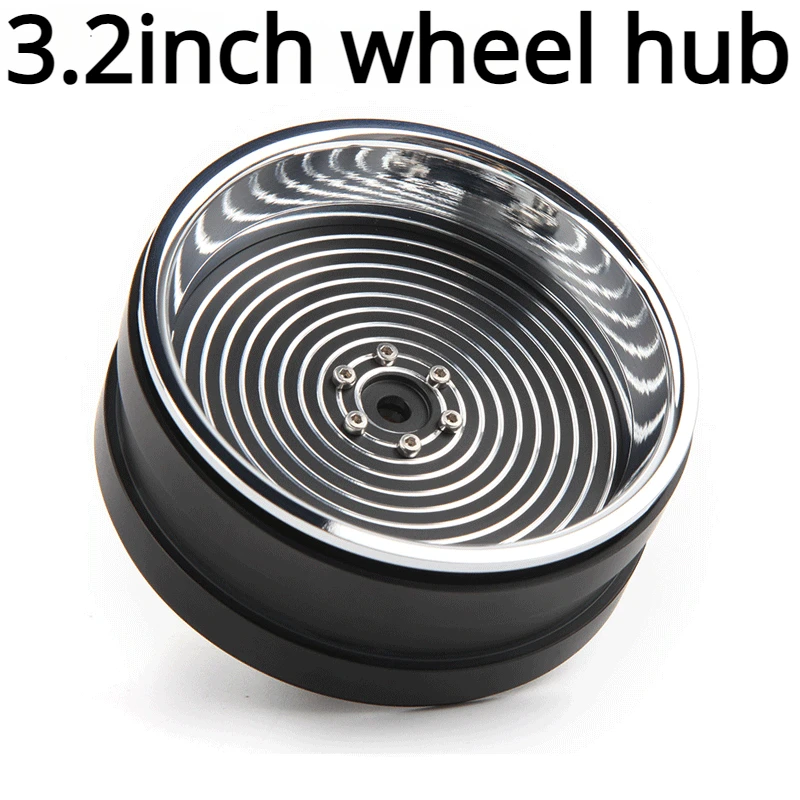 3.2-inch metal climbing car simulation wheel hub for 1/10 RC Crawler Car scx10 third generation AXIAL TRX4 non-VP