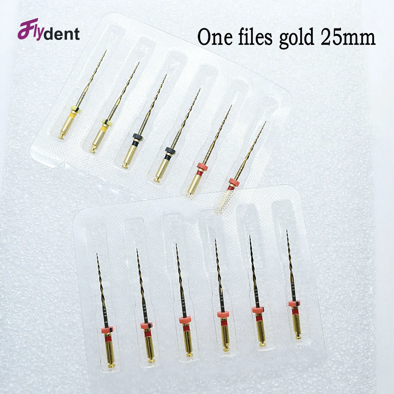 

Гибкие эндодонтические роторные файлы из золотистого сплава (Niti) для очистки корневых каналов, стоматологический эндодонтический инструмент