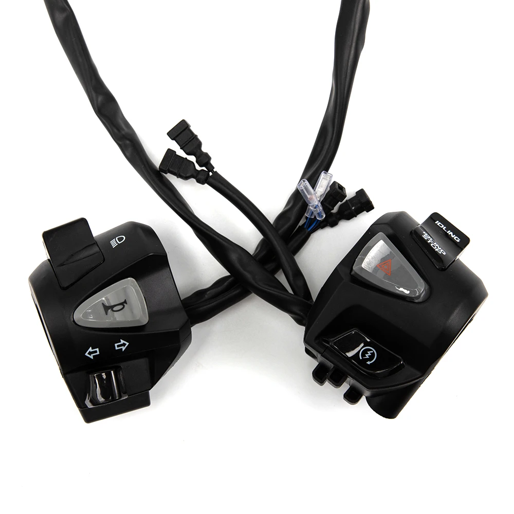 

Universal Motorcycle 7/8" 22mm Handle Bar Switch Horn Turn Signal Lights Headlight Electric Start Handlebar Controller Switch