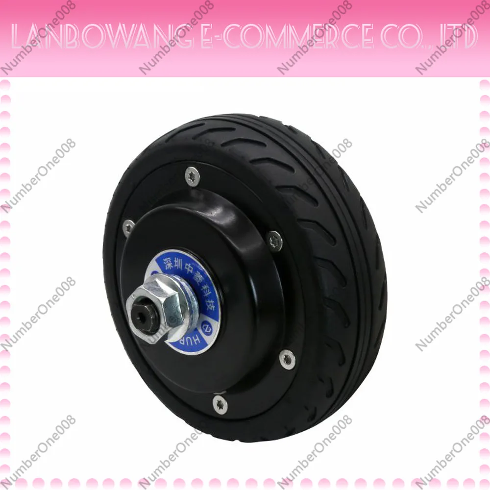 Built-in Encoder Robot AGV Trolley Wheel Hub Servo Motor Driver Single Axis/Double Shaft Sleeve