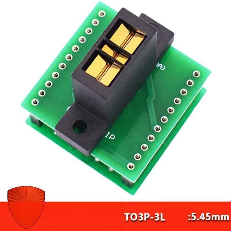 Aging test seat chip test seat TO3P/247 (10A) with ear black TO3P-3L chip test fixture
