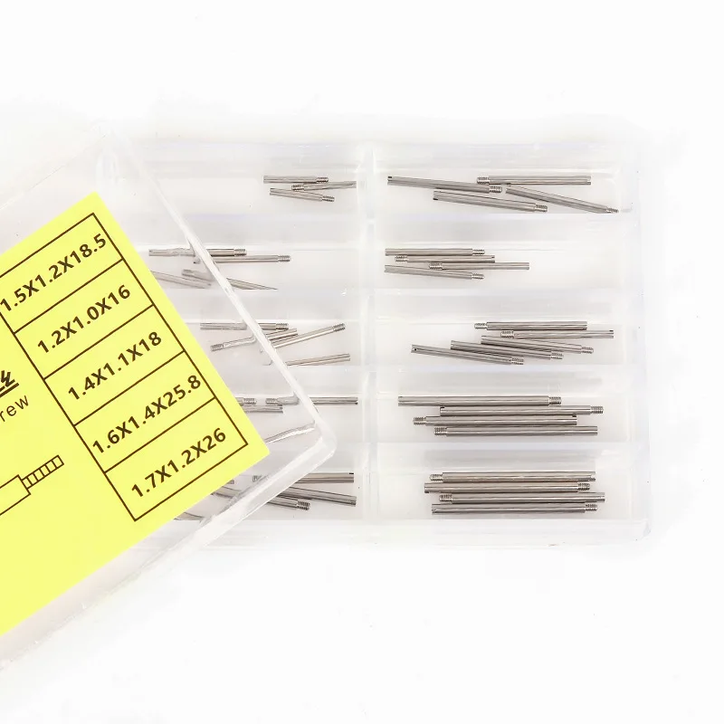 

Watch Band Repair Parts - Link Screws & Spring Bars Assortment for Bracelet Repair