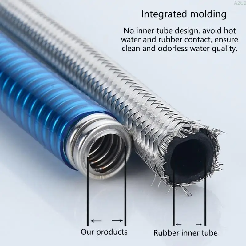 A2UE ACCIAIO IN ACCIAIO IN ACCIAIO IN ACCIAIO ACCIATUZIONE ORGATTO CONNETTORE IN ACQUA CALDO O FREDDO