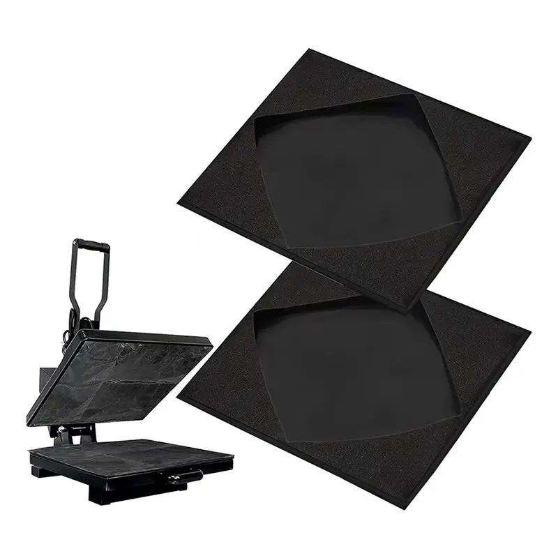 【Tools & Parts】 2 PCS Heat Press Platen Wrap Cover, Heat Resistant Protector for Protecting Sublimation Heat Pressing Machine A