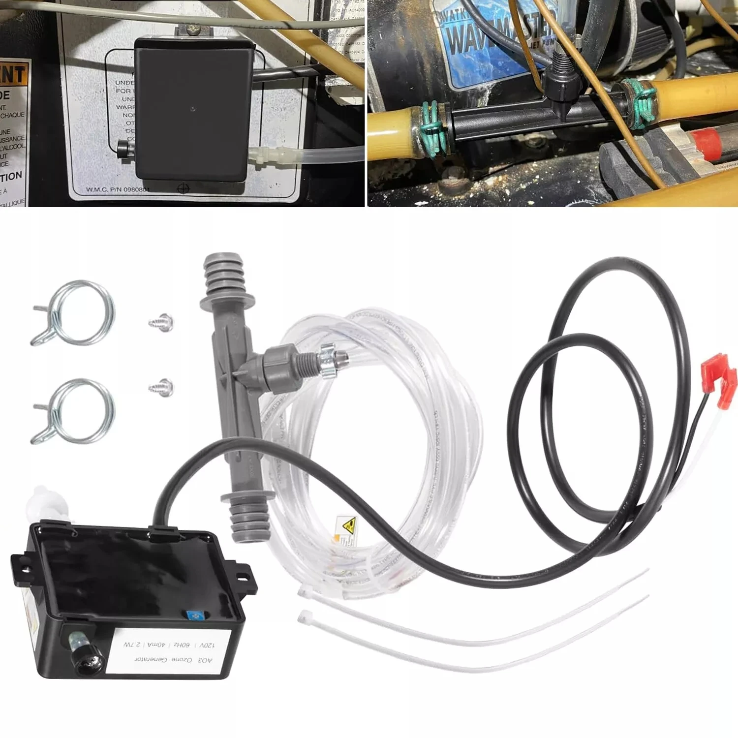 72602 Complete Ozonator Unit Ozone Generator Replacement Parts for Watkins Freshwater III Ozone System for Hot Spring Spas & Hot