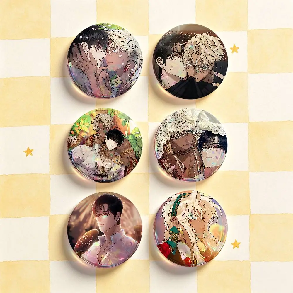 Blossoms of the White Night Custom Badges 75mm 44mm 25mm 32mm 58mm Hat Backpack Accessories Toys Collect Gifts Large