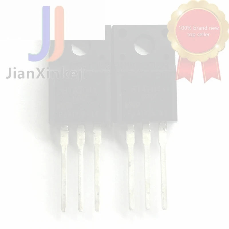 20pcs 100% orginal new BTA204X-600F BTA204X600F bidirectional thyristor 4A 600V straight plug TO220 in stock