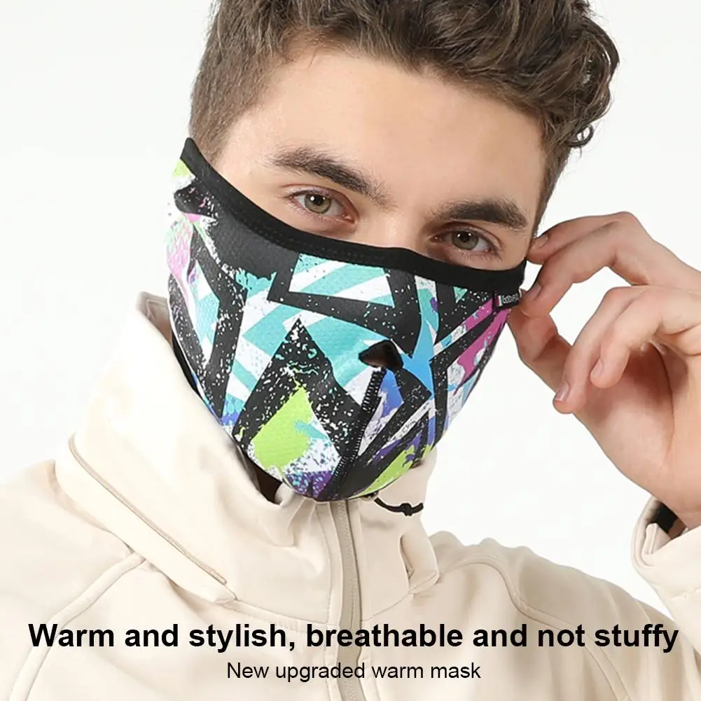 Winter Outdoor Thermal Mask Ear-Cover Windproof Breathable Warmer Skiing Cycling Sport Mask Men Women