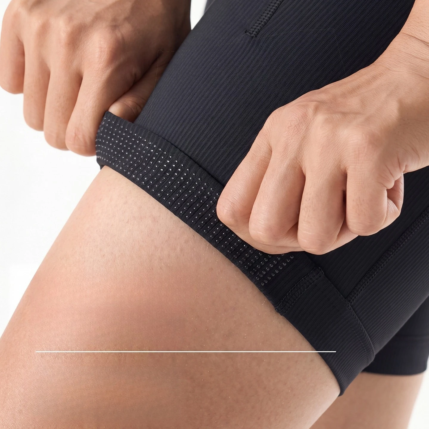 Multi-Pocket Stabile Laufshorts für Damen mit Hoher Taille, Kompressionspassform, Netz-Aufbewahrung im Rücken und Doppelten Seitentaschen für Trailrunning – Detail 2