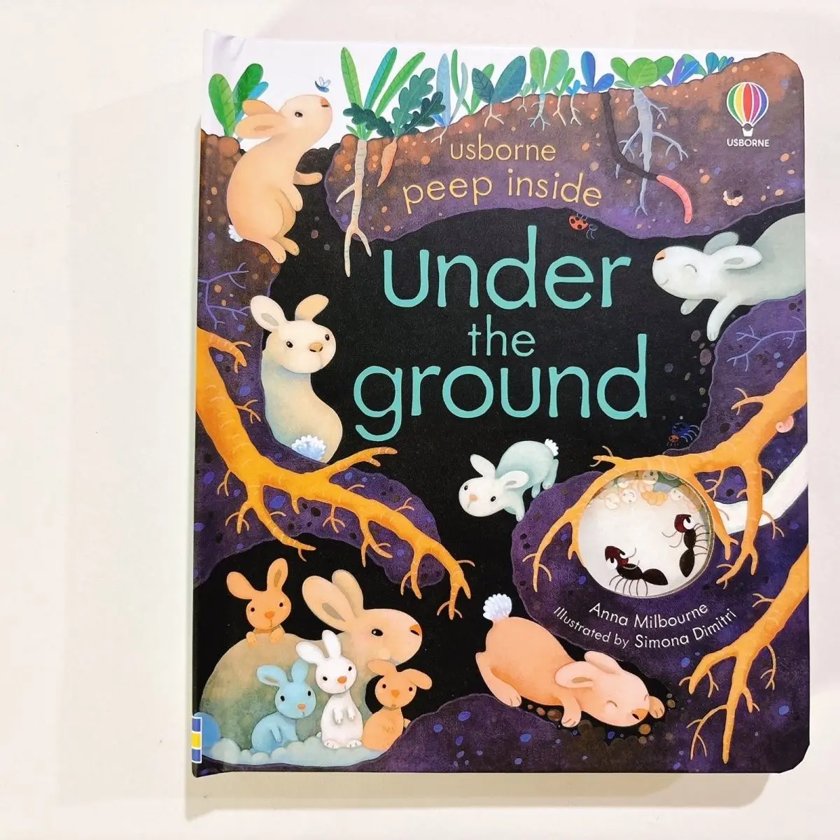 Peep Inside Under the Ground English children's comic picture books for early parenting education.