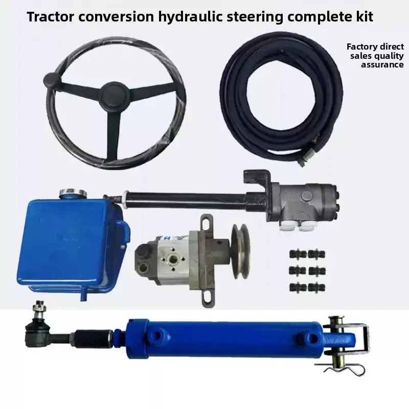 Hydraulic Power Steering Assembly For 4-Wheel Tractor Oil Pressure Steering Machine Replacement Spare Parts Agricultural