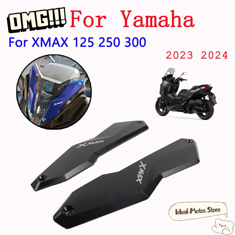 

For Yamaha XMAX 125 250 300 2023 2024 Wind Deflector Bracket Protector Cnc Material Deflector Protection Rack