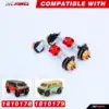 RCAWD 알루미늄 전면 및 후면 포털 액슬, 1/18 하비플러스 4WD 크롤러 업그레이드 부품, 195g 5