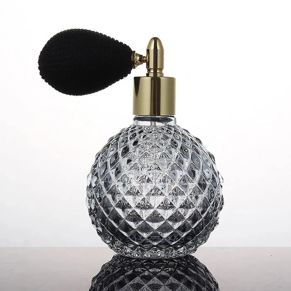 Practical Perfume Bottle High Gloss Empty Atomizer Leak-Proof Bottled Vintage Air Balloon Refillable Glass Spray Bottle