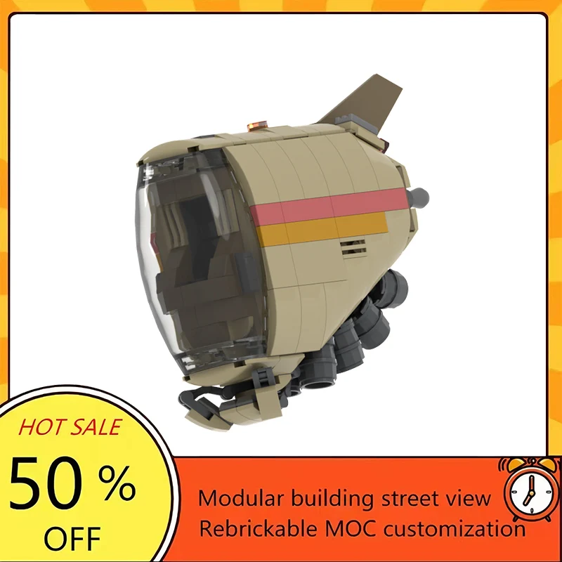 

Набор для сборки космического корабля из 366 деталей: популярная модель из фильма «Звездные войны», модульный конструктор, технологичный подарок, праздничный набор для детей