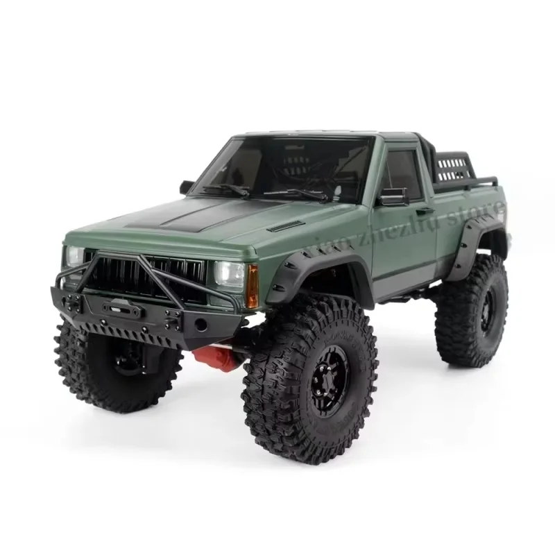 Rc Remote Control Vehicle Aoxing Axx4 1/10 Cherokee Climbing Off Road Vehicle Rc Simulation Electric Pickup Model Car High A Toy