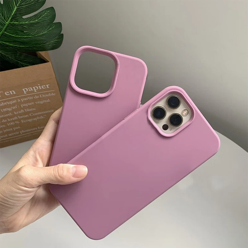 Luxury For Apple Original Silicone Phone Case For iPhone 15 13 12 11 14 Pro Max Mini X XS XR 8 Plus Shockproof Cover Accessories image 5