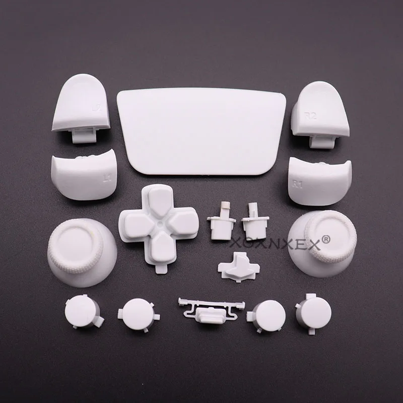 L1 R1 L2 R2ปุ่ม D-Pad หุ้นชุดปุ่มจอยสติ๊กสำหรับ PS5 V2 2.0 Controller Gamepad