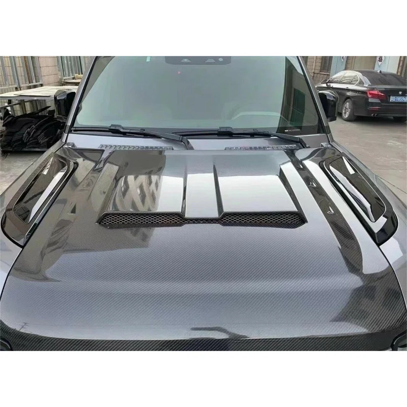 For Land Rover Defender 20-23 ABS Front Side Hood Vent Decoration Front Engine