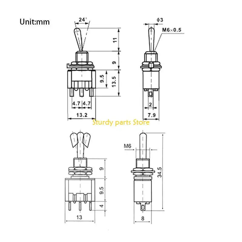 97QC MTS-103 3Pin O…