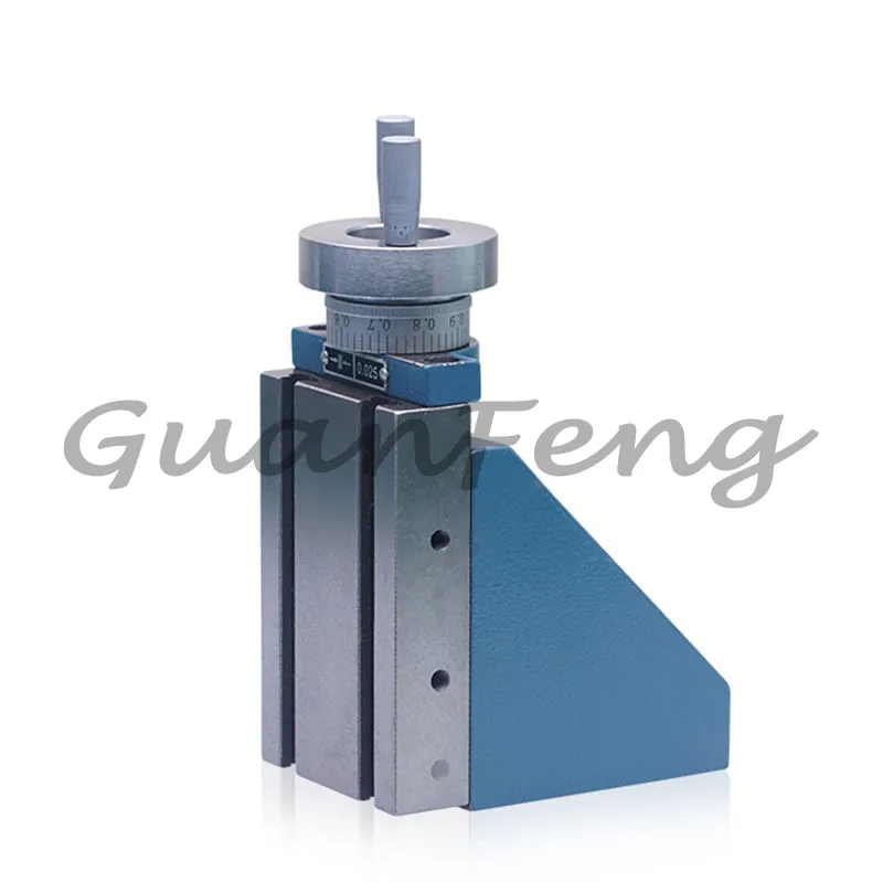 Multifunctional vertical lifting tool post small lathe suitable for chuck milling cutters