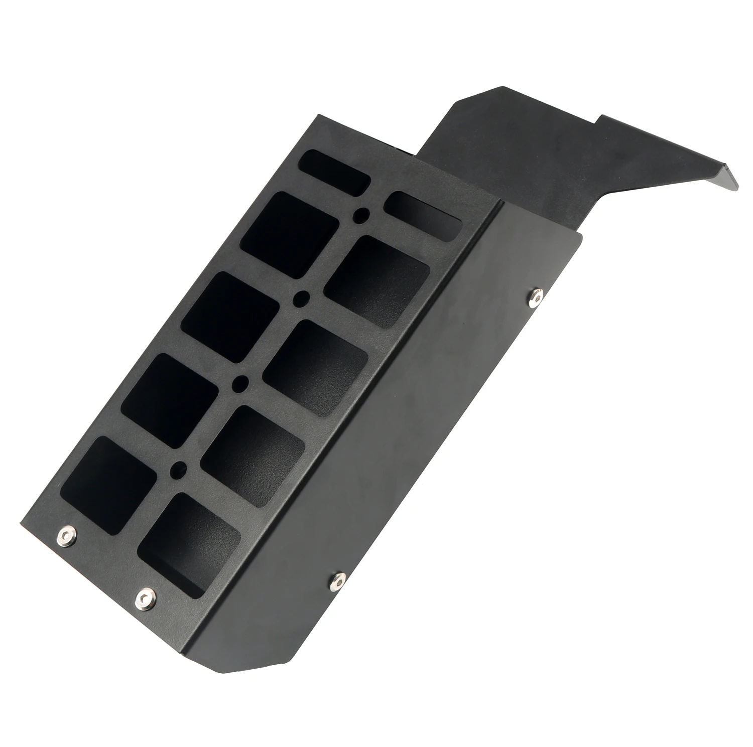 For Land Rover Defender 4dr 20-24 Car Rear Trunk Side Cargo Rack Organizer Molle Storage Box Basket Luggage Carrier Storage Box