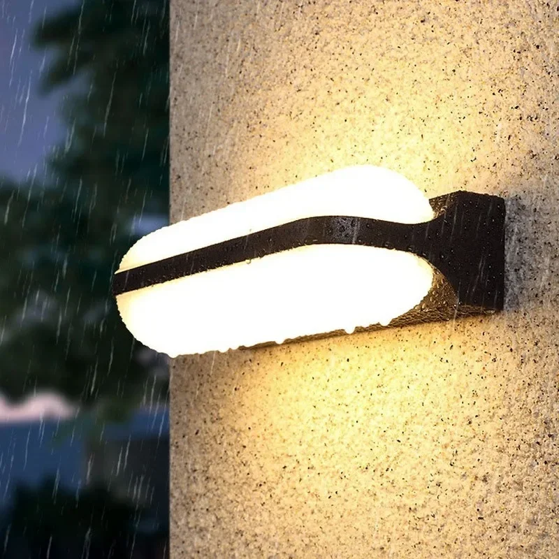 waterproof wall lamp led outdoor light porch light courtyard garden wall lights balconi lamp wall outdoor lighting