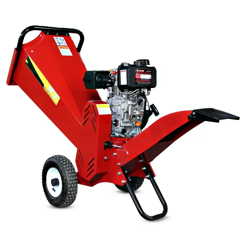 Chipeadora de madera con motor gasolina/gasoleo 210cc 6.5hp, wood chipper Thailand Supplier