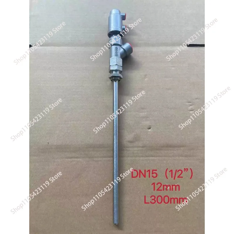 Universal Anti-Drip Filling Head with One-Way Valve for Small Caliber Liquid Agents, Precision Nozzle Tip for Dispensing Systems