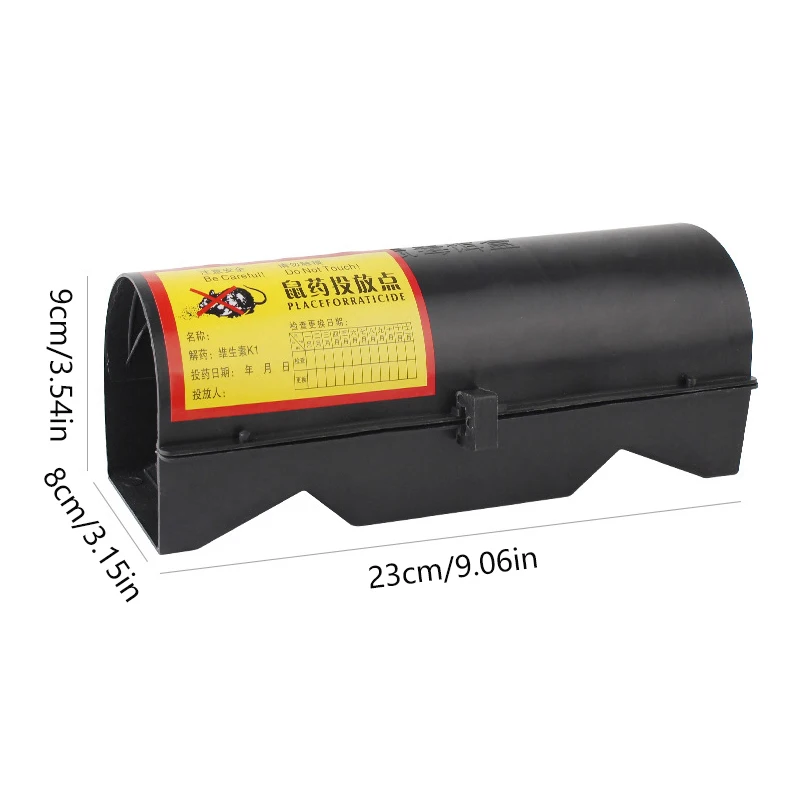 1pc Mause Falle Köder Block Station Box für Fall Mäuse Control Catcher Nagetier Control Falle Sicherheit Wetterfest Für Indoor Outdoor