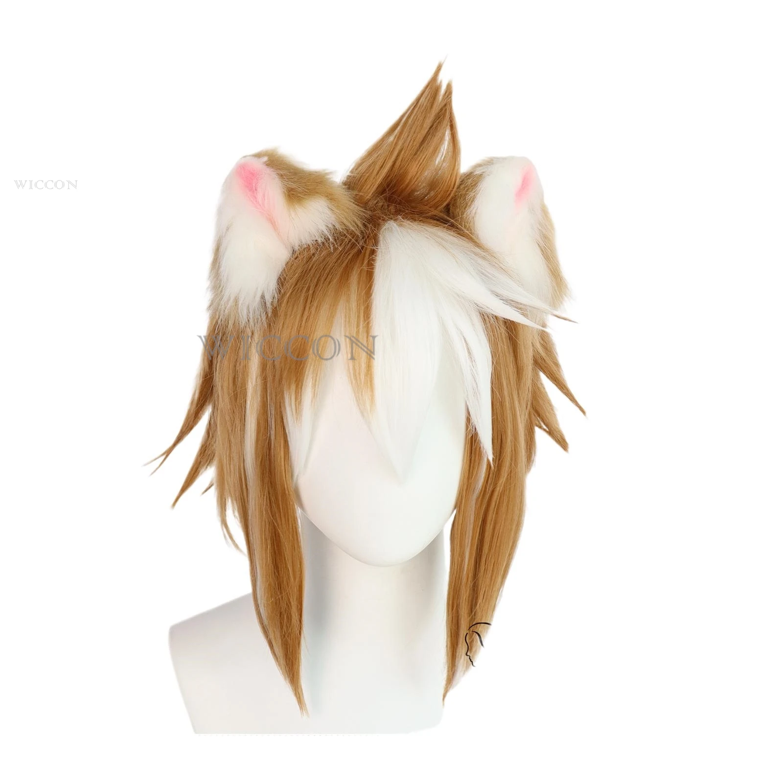 Gorou Render Cosplay Headwear Hair Wig Genshin Impact Hair Clip Hair Pin Anime Hair Band Hair Clap Halloween Costume Accessory image 6