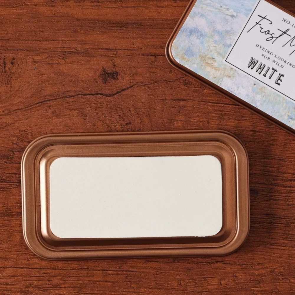 New Colorful Vintage Ink Pad Rectangular Easy to Use Student Inkpad Stamp Pad Self Ink Stamp Scrapbooking Making