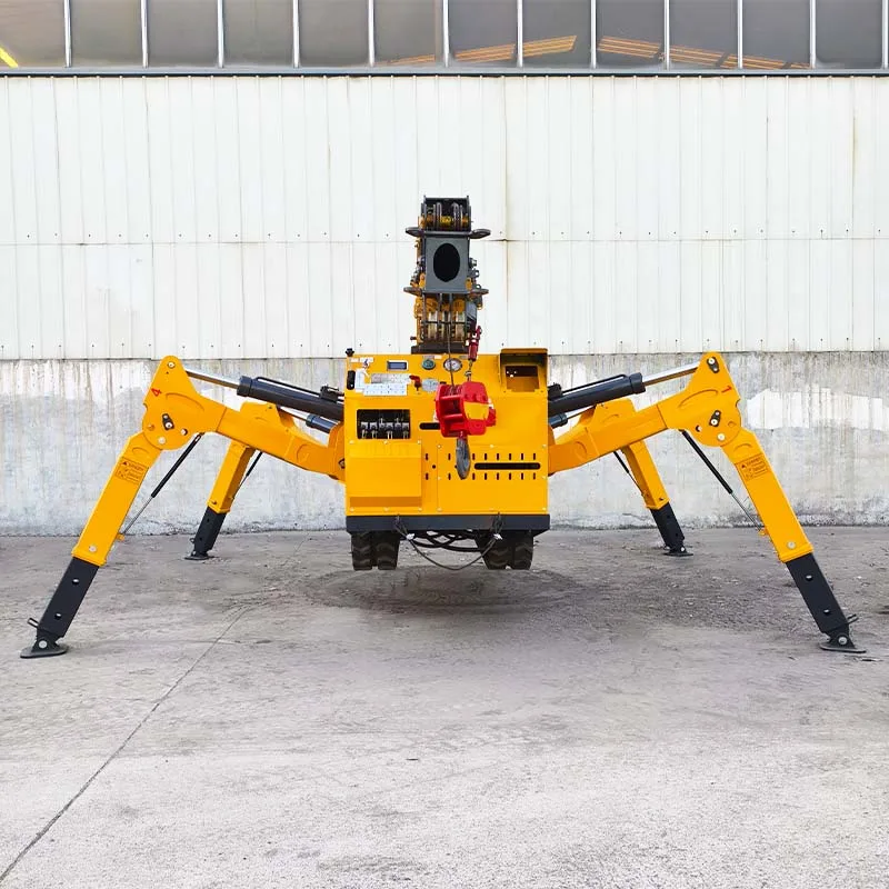 Deposit-Mini Remote Control Crawler Crane Spider Lift with CE Certification - Construction Equipment