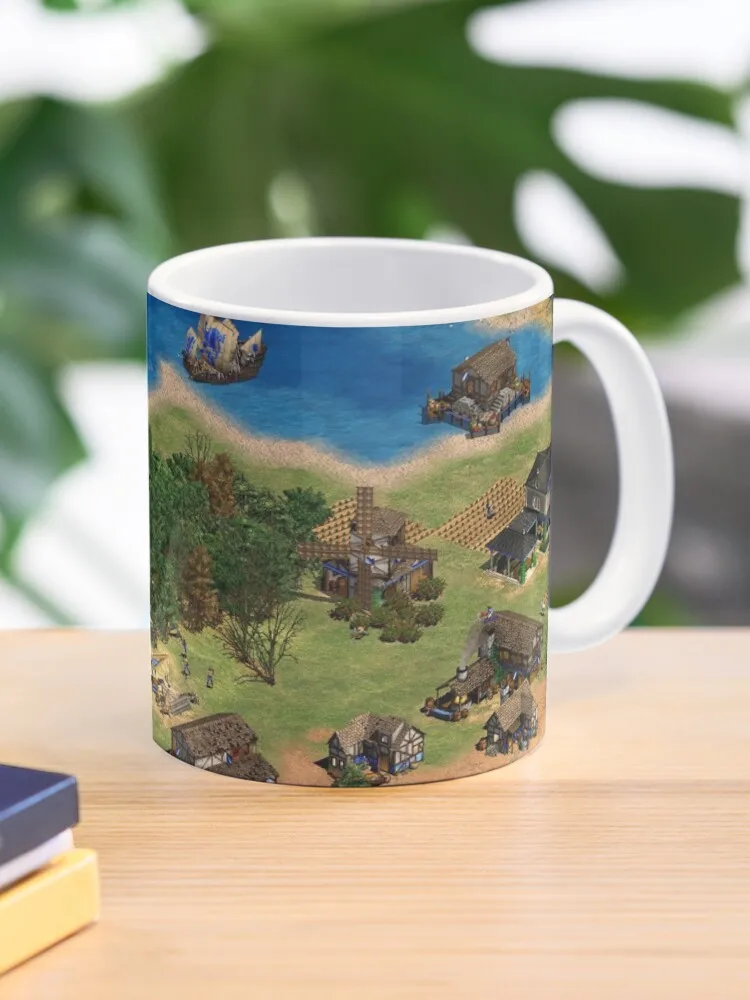 Age of Empires Classic Battle Cup Coffee Coffee Milk Cup Mocha Cat Panda Bear Couple Christmas Mug Kawaii Cups Original Mugs