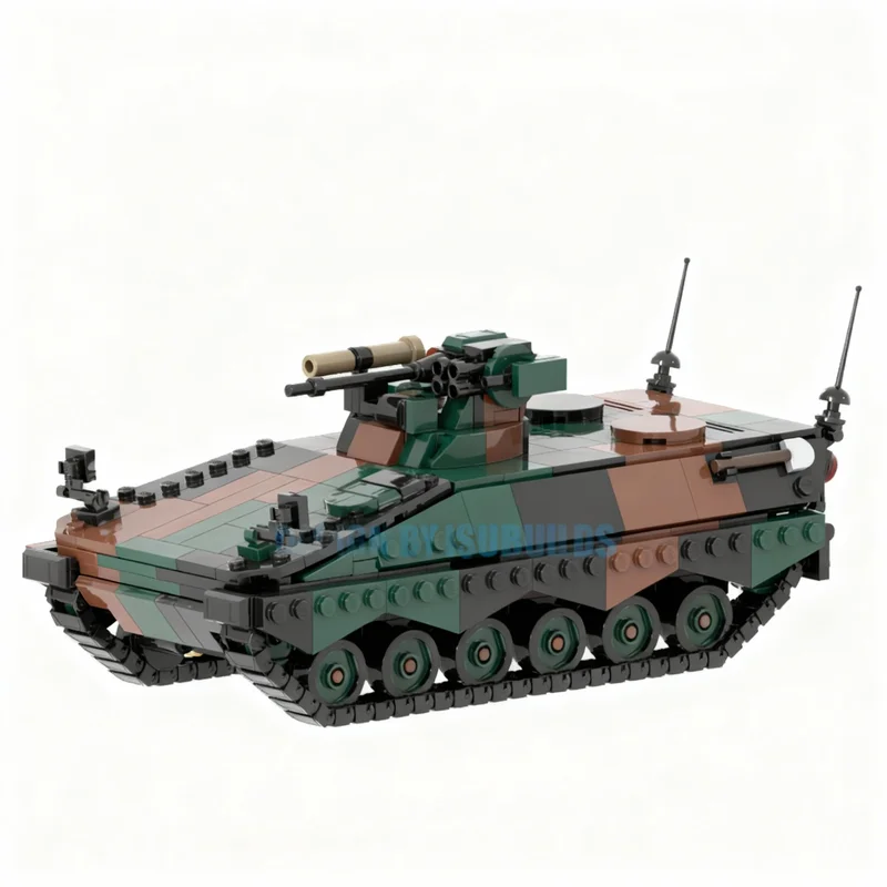 

617pcs MOC Marder 1A3 Creator Model Building Blocks Construction Toy Christmas Gifts DIY Creative Idea Education Assemble Brick