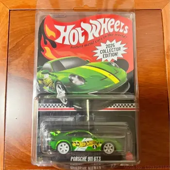 熱賣新品 1/64 風火輪 2025 收藏版紅線系列車模 保時捷 911 GT3 收藏級桌面擺飾 男生玩具禮物 12 最佳銷售 風火輪紅線 - №9