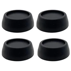 4Pcs Washing Machine Anti Vibration Pads Rubber Feet Anti Slip Shock Absorption Mat Universal Noise Reducing Leg Base for Washer