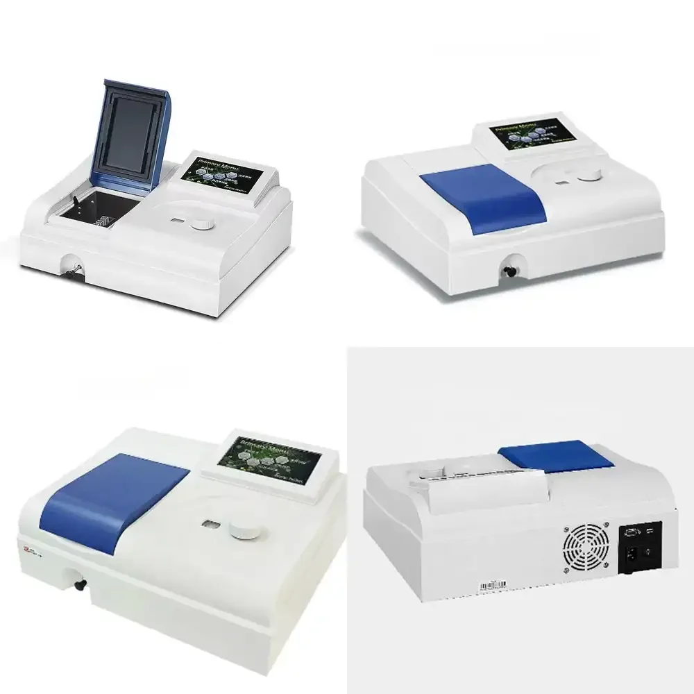GOYOJO Spectrophotometer 722N VIS Photometer Wavelength 360-1000 nm 2 nm Backlit LCD Display 1 Year Warranty 15KG