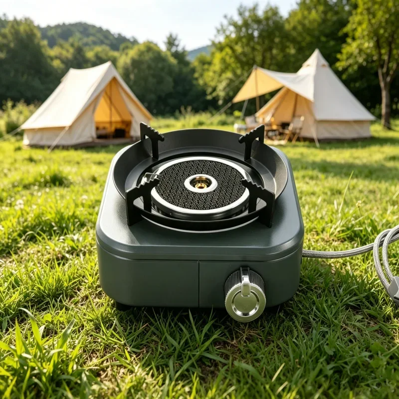 j4  modern minimalist premium cassette stove Outdoor portable split camping cooker Tea stove Separate stove
