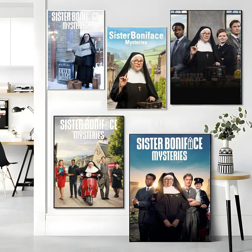 tv series S-Sister Boniface Mysteries-S Painting Calligraphy Artwork for Living Room Bedroom Office Home Decor