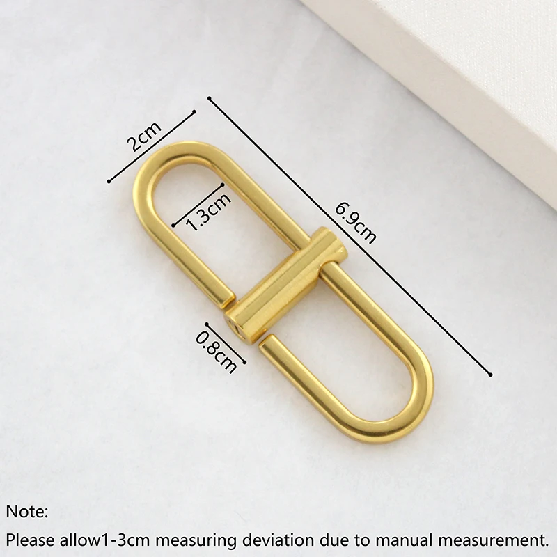 TINBERON Adjustable Buckle Extended Bag Strap Metal Buckle Hook For Shorten Chain Strap Extend Hook Retrofit Bags Accessories