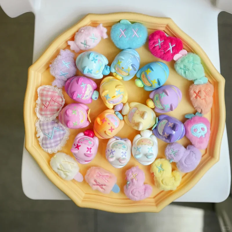 신우 러브 시리즈 미니 블라인드 박스 장난감 귀여운 애니메이션 액션 피규어 미스터리 박스 인형 소녀 할로윈 생일 선물