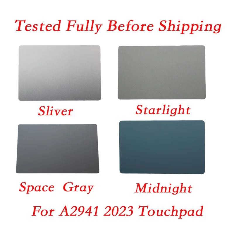 For MacBook Pro Air 14-inch 16-inch M1 M2 M3 A2485 A2941 A3113 Touchpad Trackpad With cable Sliver Gray Original Repair