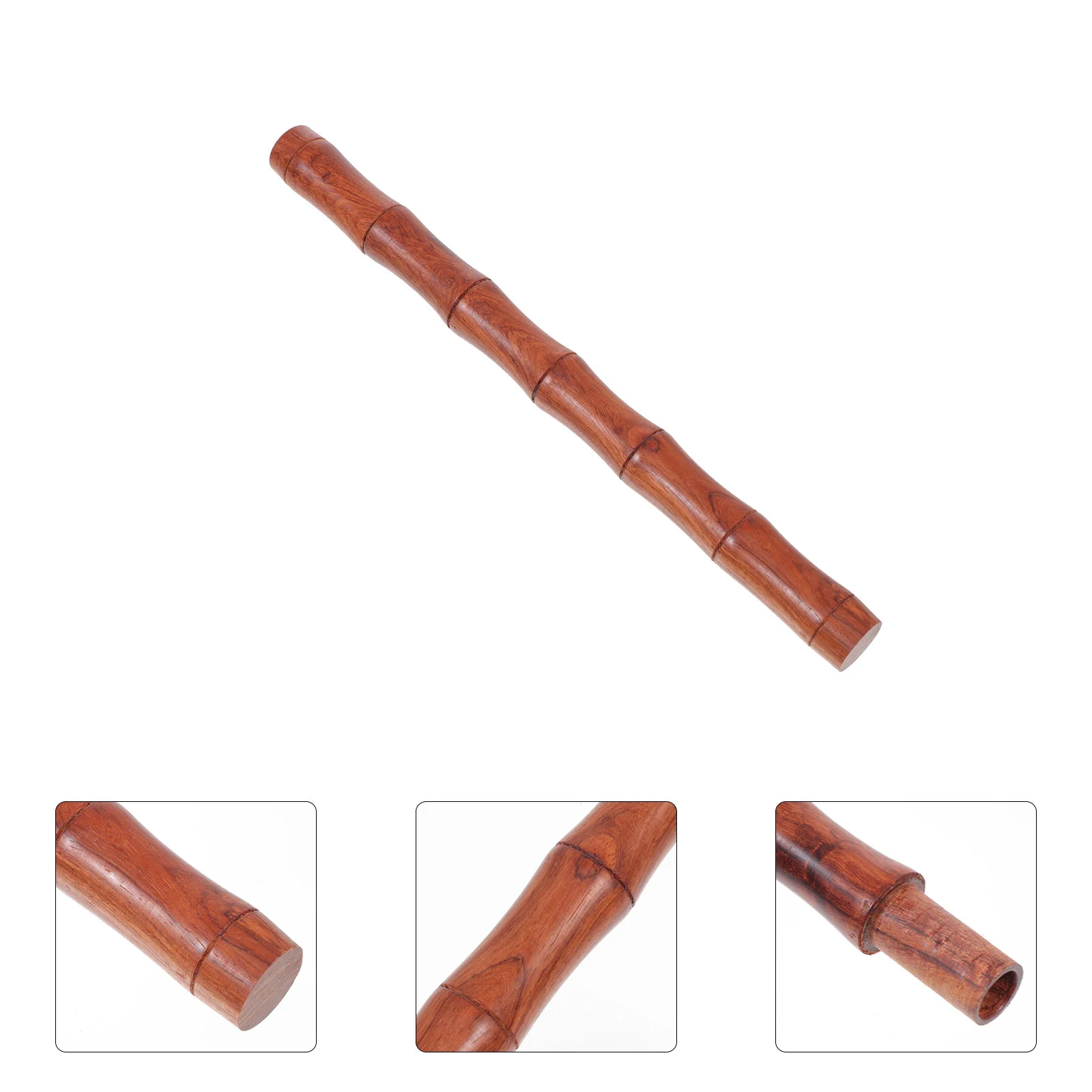 

Incense Sticks Exquisite Tube Natural Storage Container Brown Solid Wood Simple