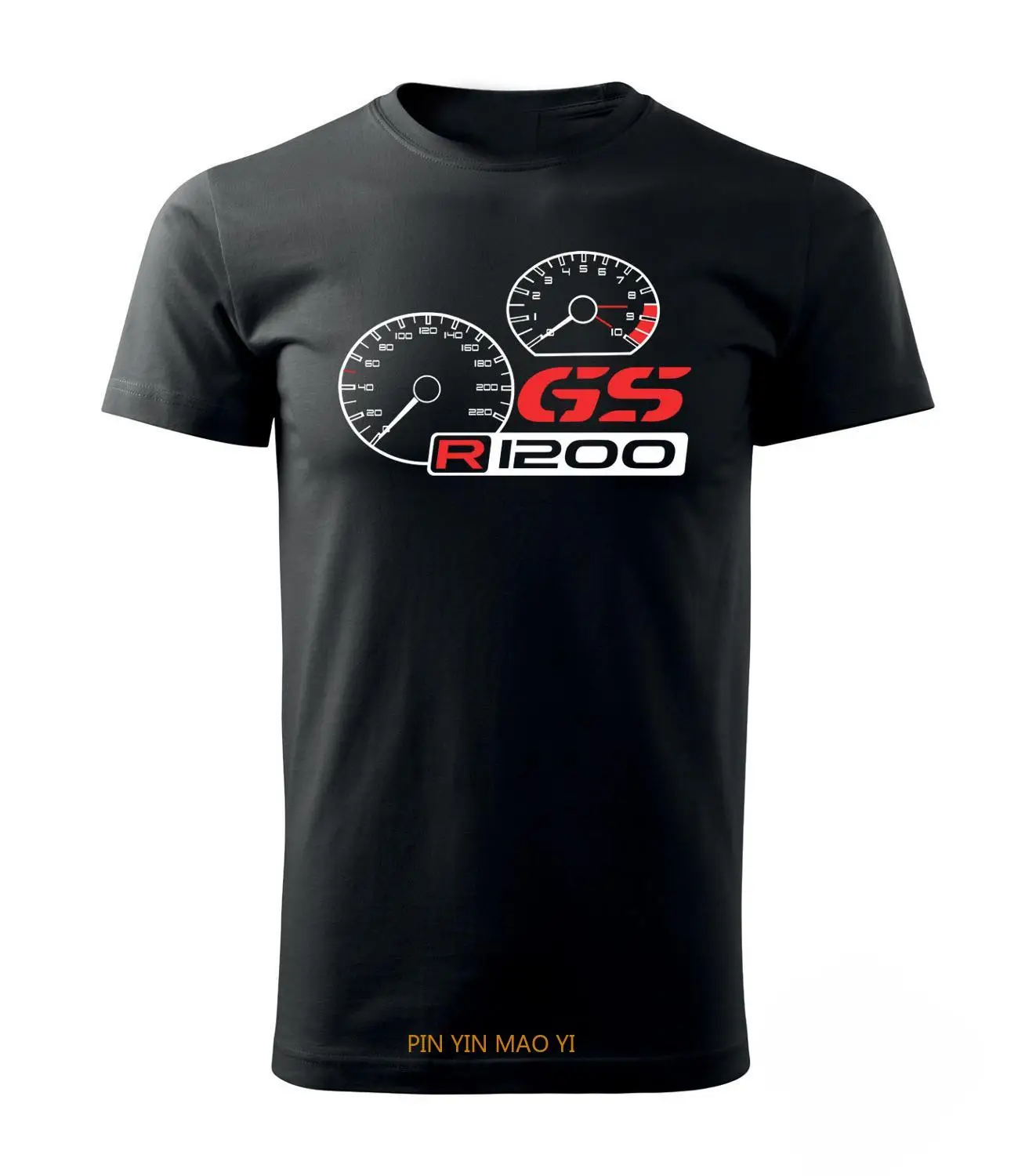 Gs   Summer Tops T Shirt S1000Rr, R1200Gs Usw... Logos in RW Motorcycle   Biker Tee T-Shirt Man Clothing