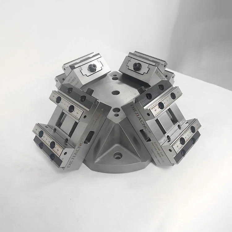 GDS78-128 Manual Drive 4th 5th Axis CNC Self-Centering Vise