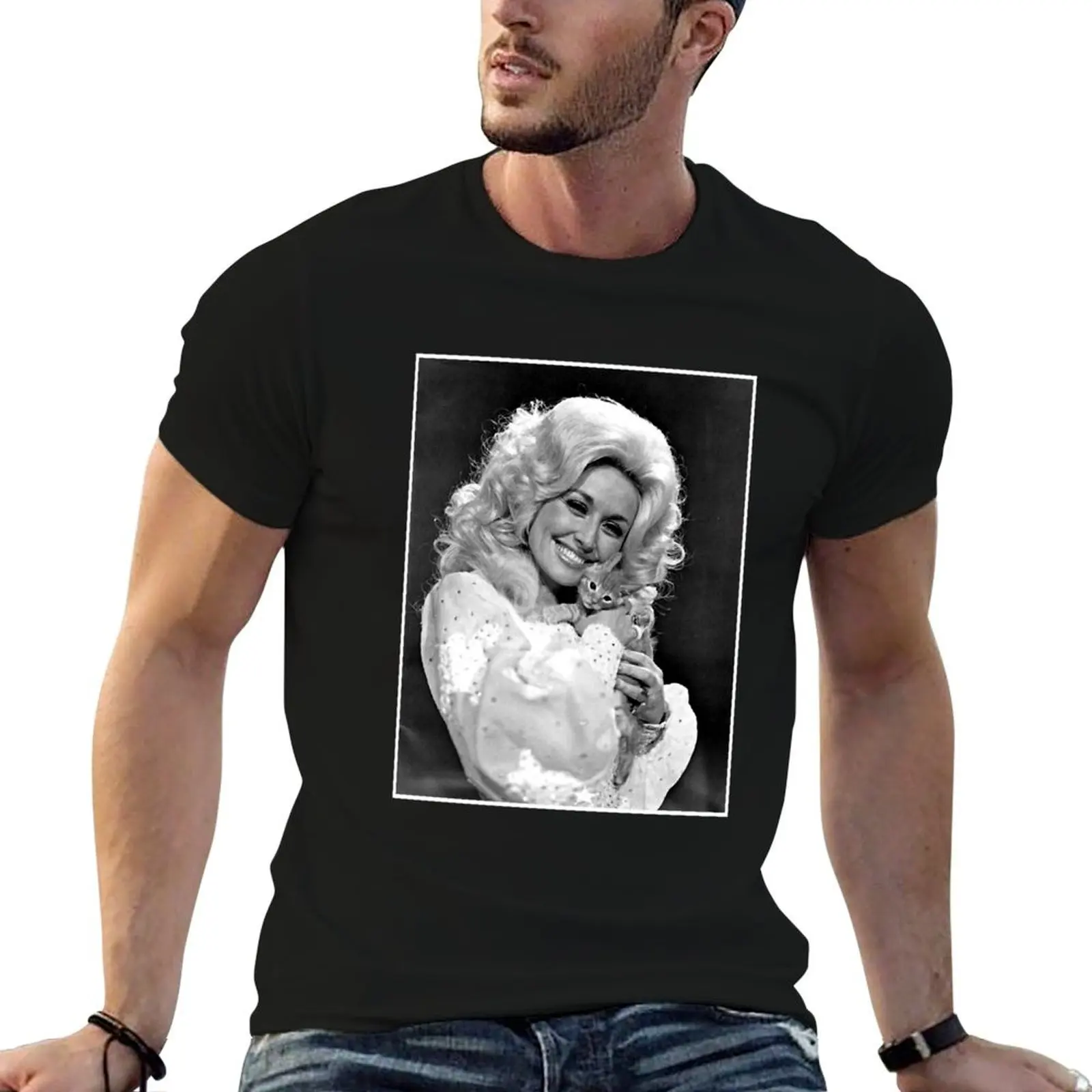 

Country shirts shirts T-Shirt Music t Parton Women humor Dolly funny dark Gift for Men cotton Retro man t